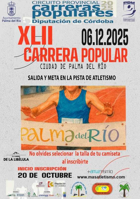XLII CARRERA POPULAR CIUDAD DE PALMA DEL RIO "CATEGORIA ADULTOS"